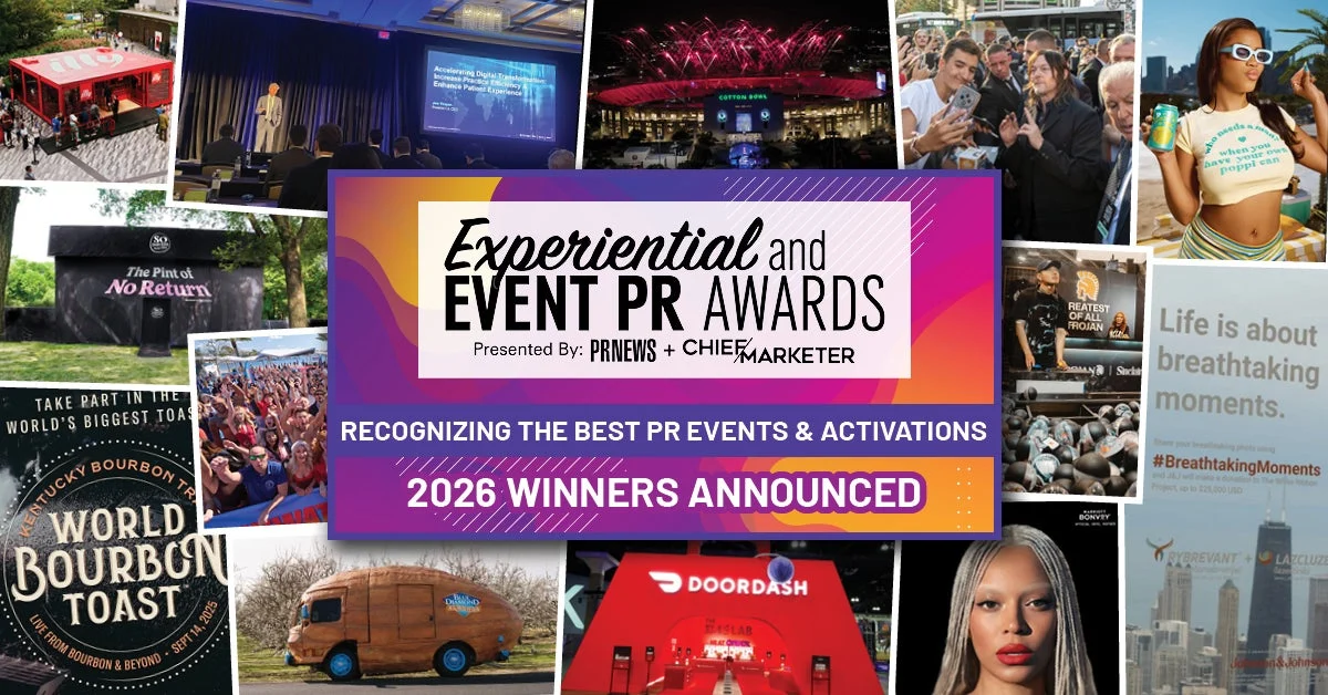 The New Frontier of Engagement: PRNEWS Unveils the 2026 Experiential & Event PR Awards Winners