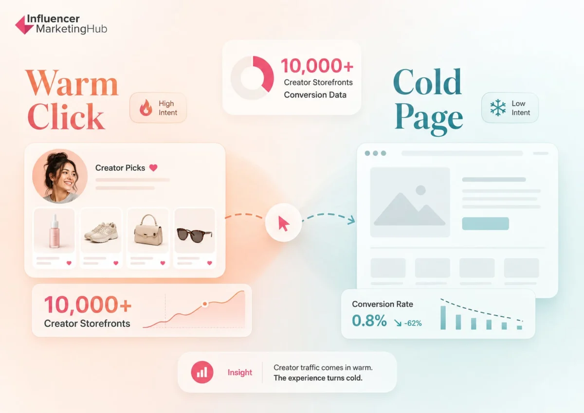 The "Warm Click, Cold Page" Crisis: Why Your Creator Marketing ROI Is Stagnating