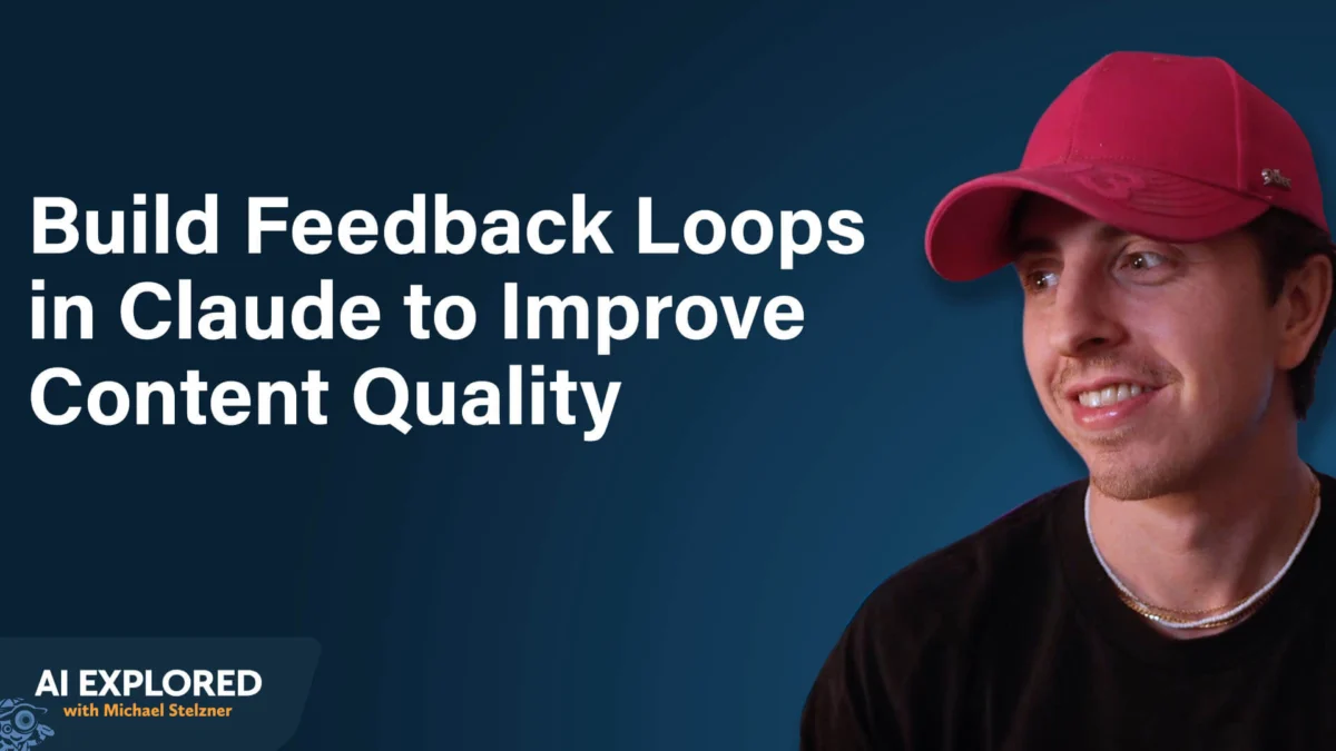 Beyond the Average: How to Build AI Feedback Loops and Personas That Elevate Your Work Above the Noise