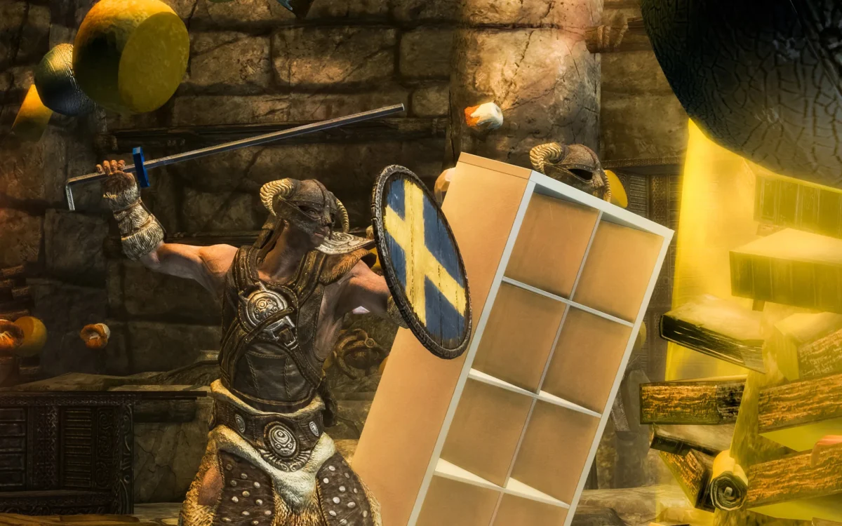 When Corporate Marketing Meets Modding Culture: The Bizarre Genesis of IKEA’s Skyrim Creation